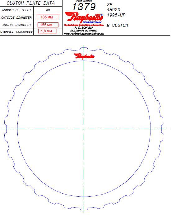 511379 ОПОРНЫЙ ДИСК B.E. 4,8MM