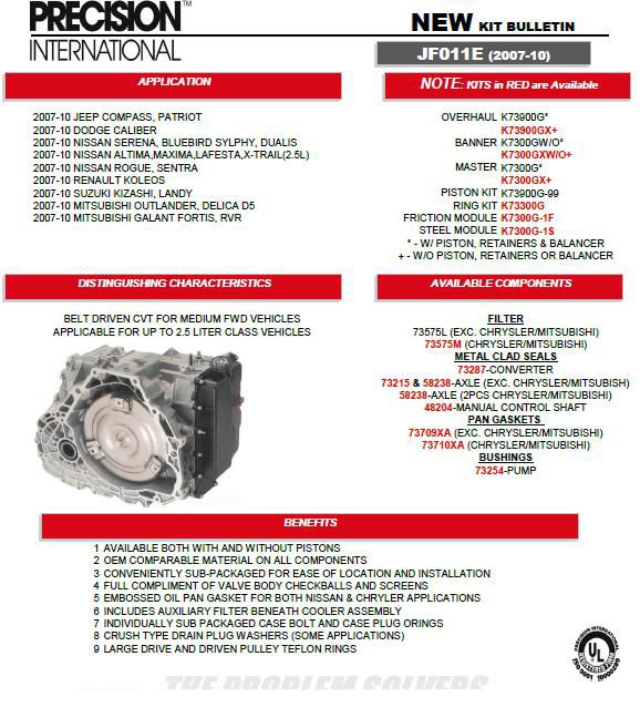 K73900GX ПРОКЛАДОЧНЫЙ К-Т