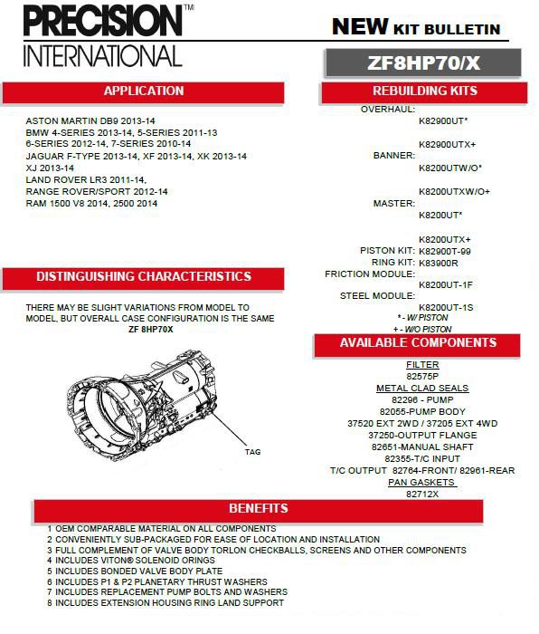 K82900UTX ПРОКЛАДОЧНЫЙ К-Т